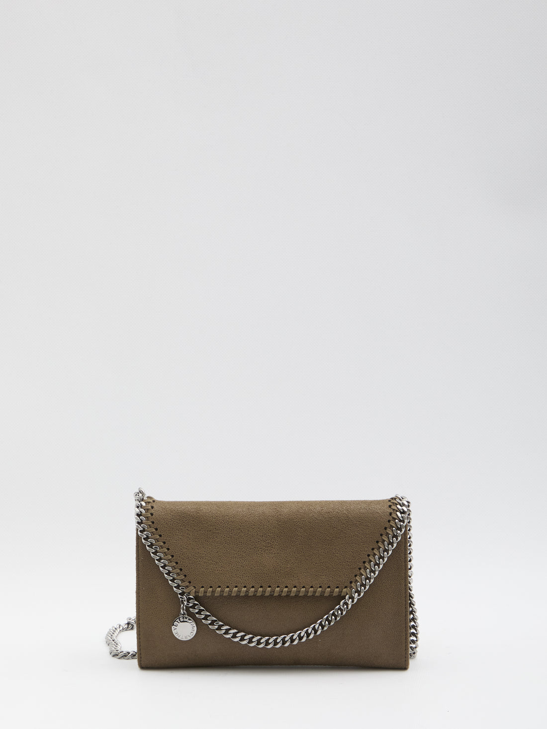STELLA MCCARTNEY OS falabella wallet with chain