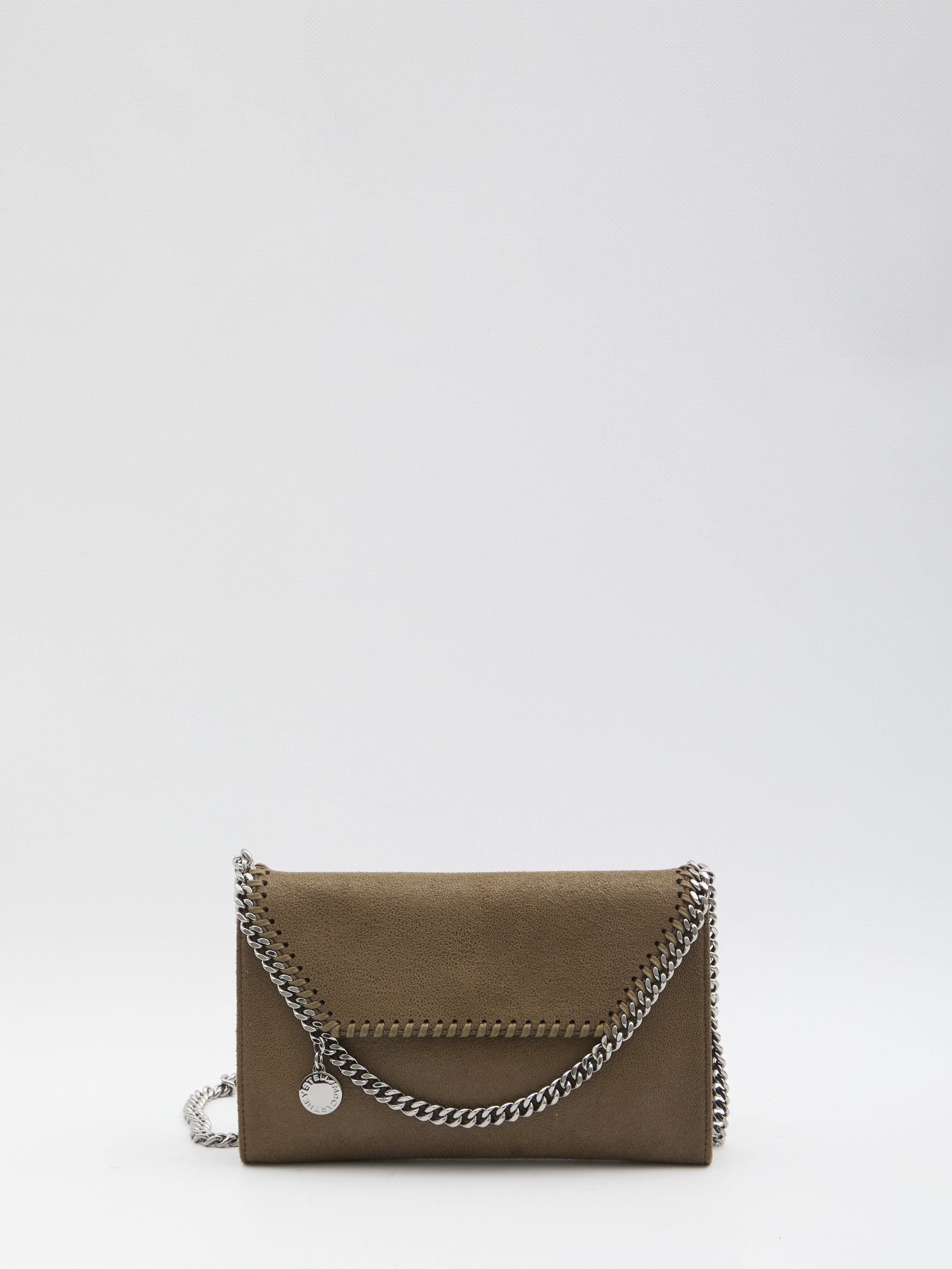 falabella wallet with chain