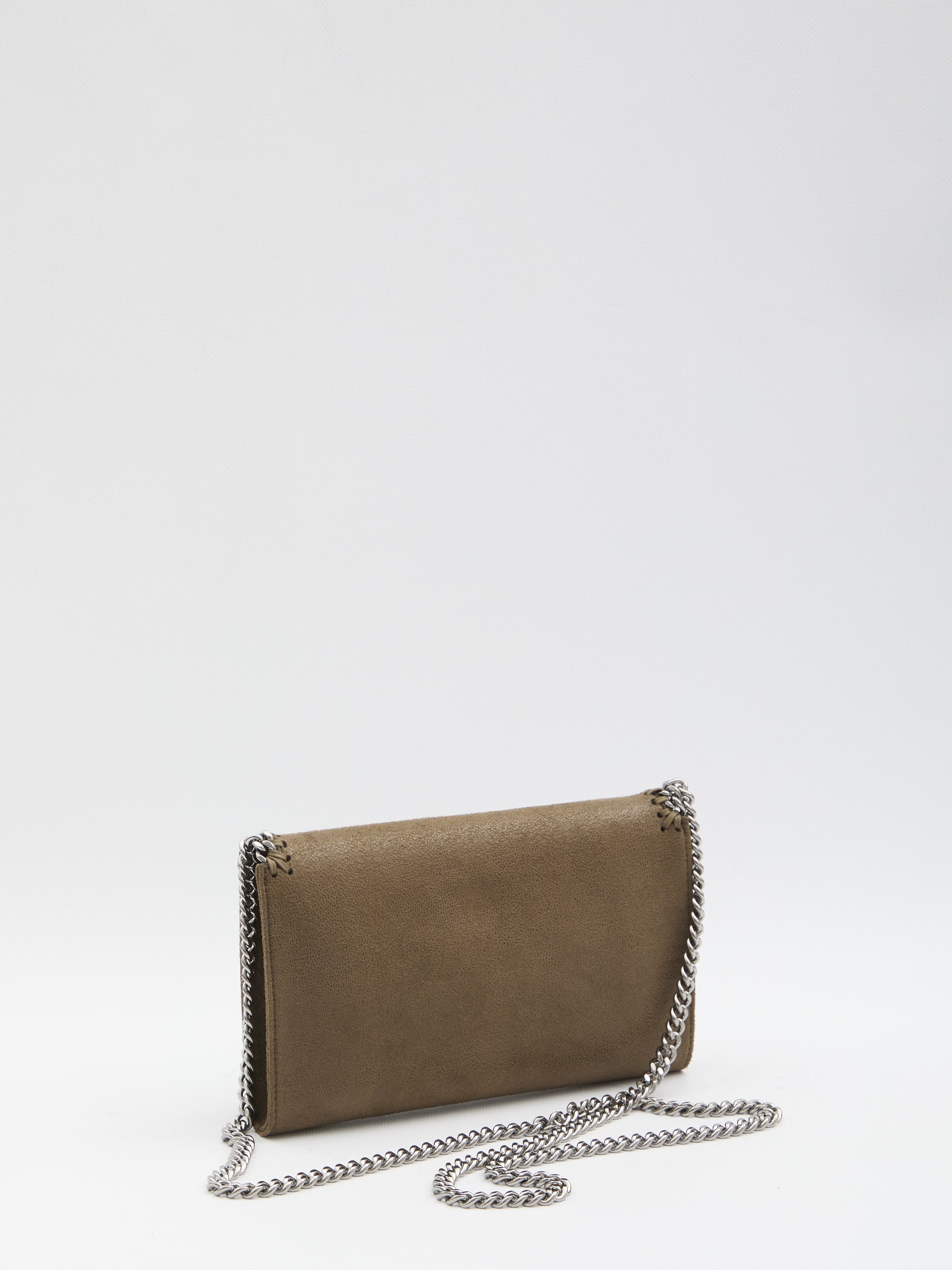 STELLA MCCARTNEY OS falabella wallet with chain 