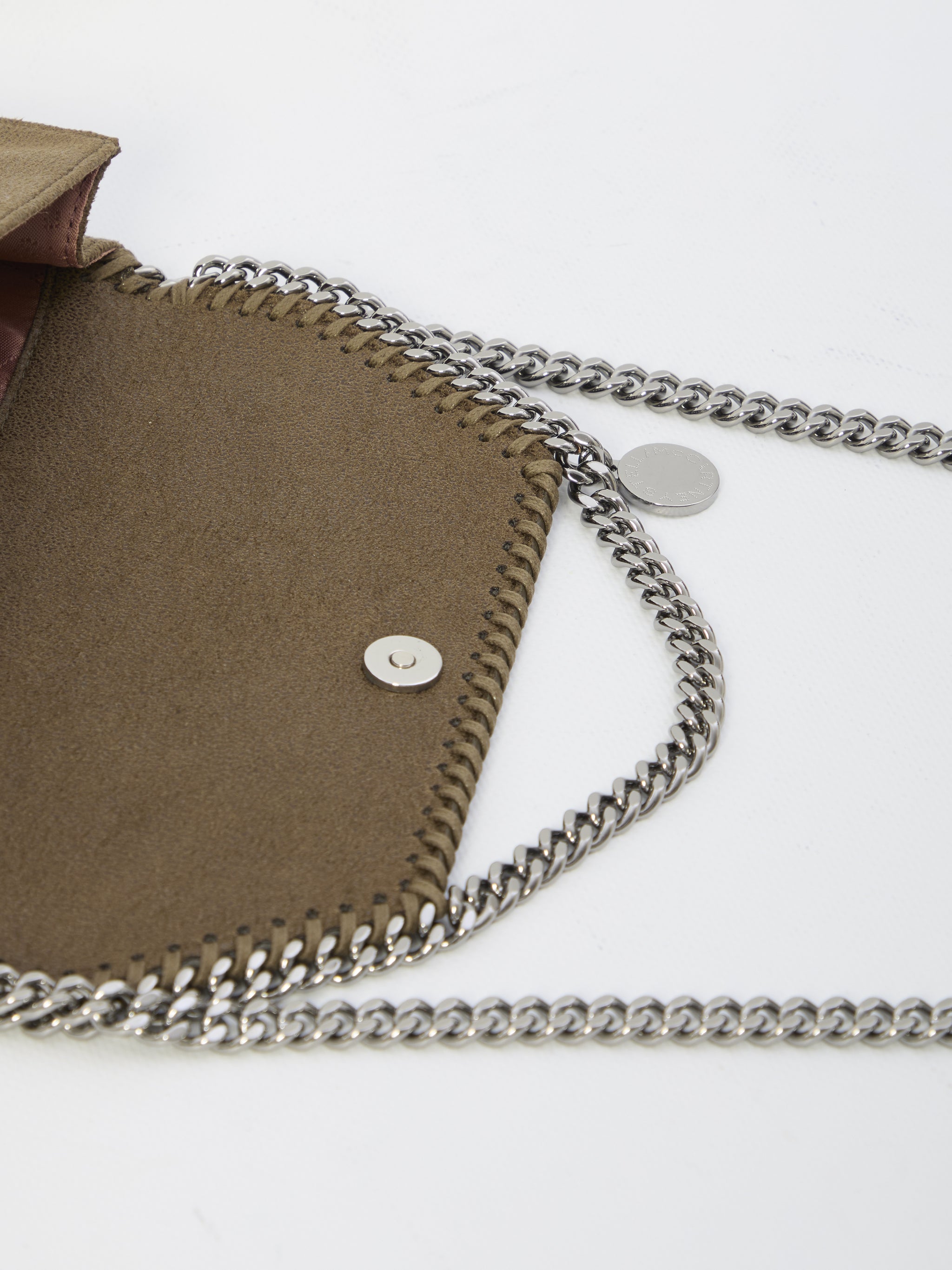 falabella wallet with chain