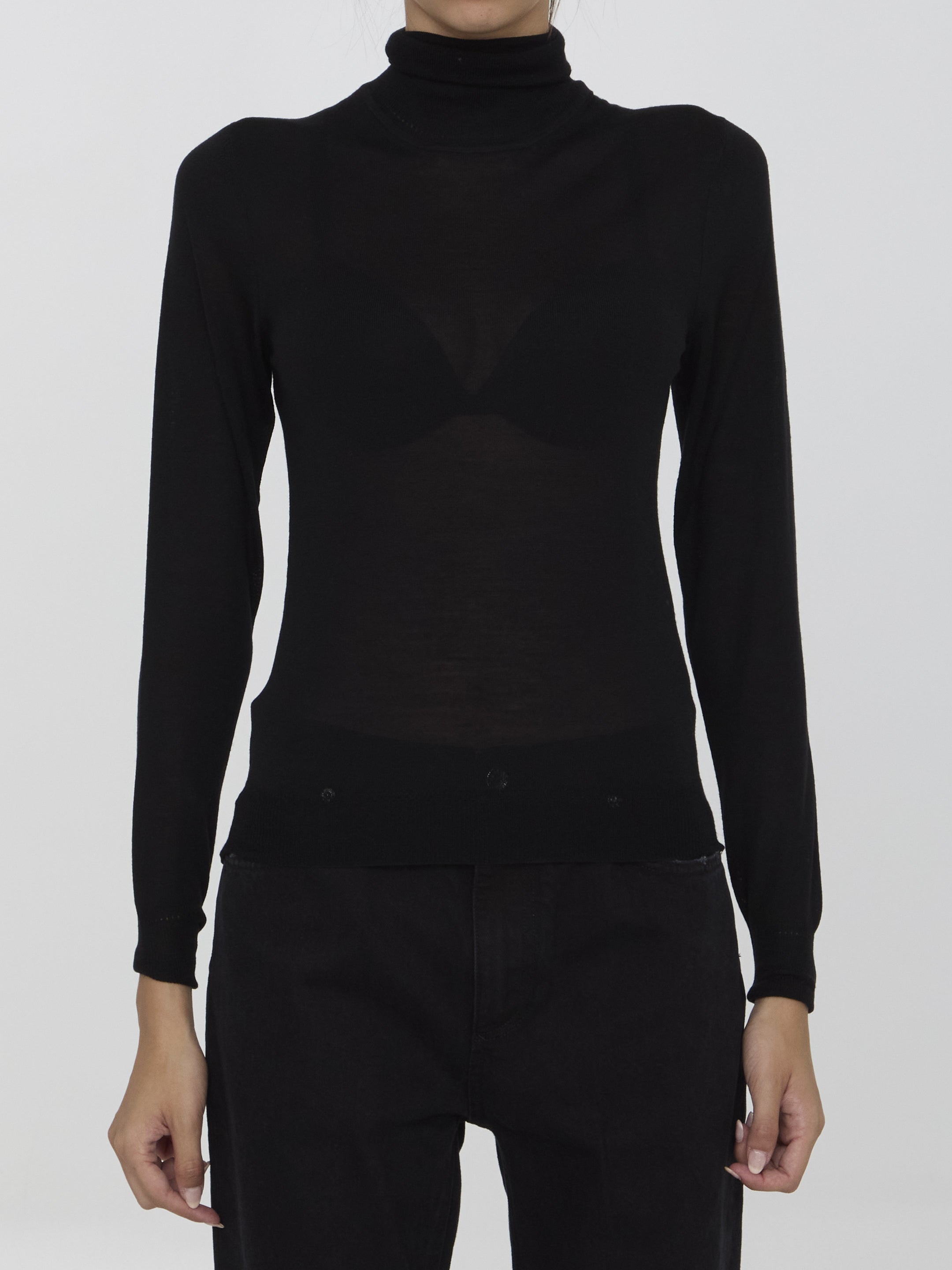 SAINT LAURENT M wool turtleneck