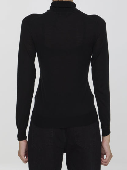 SAINT LAURENT M wool turtleneck
