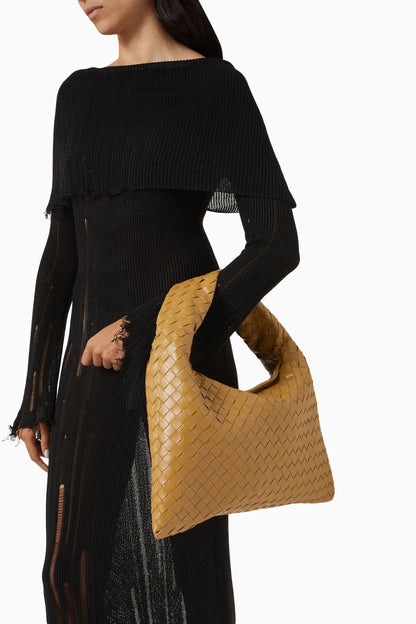 Small Hop Leather Shoulder Bag