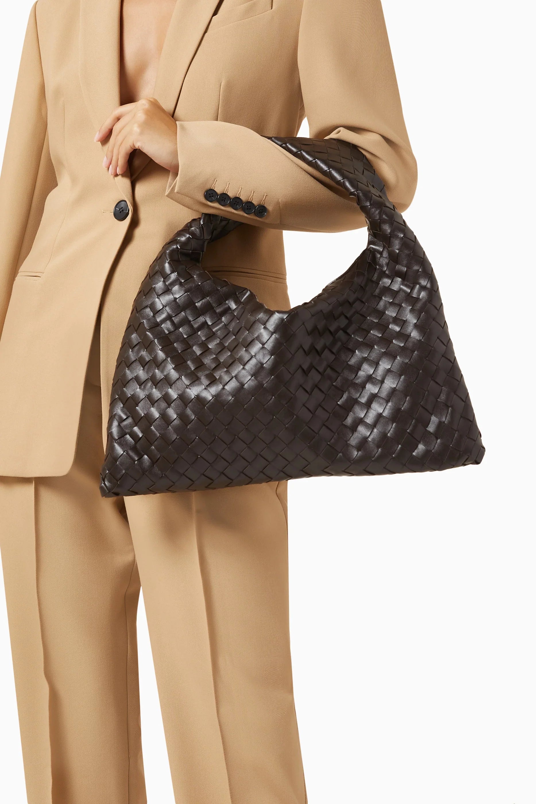 Small Hop Leather Shoulder Bag