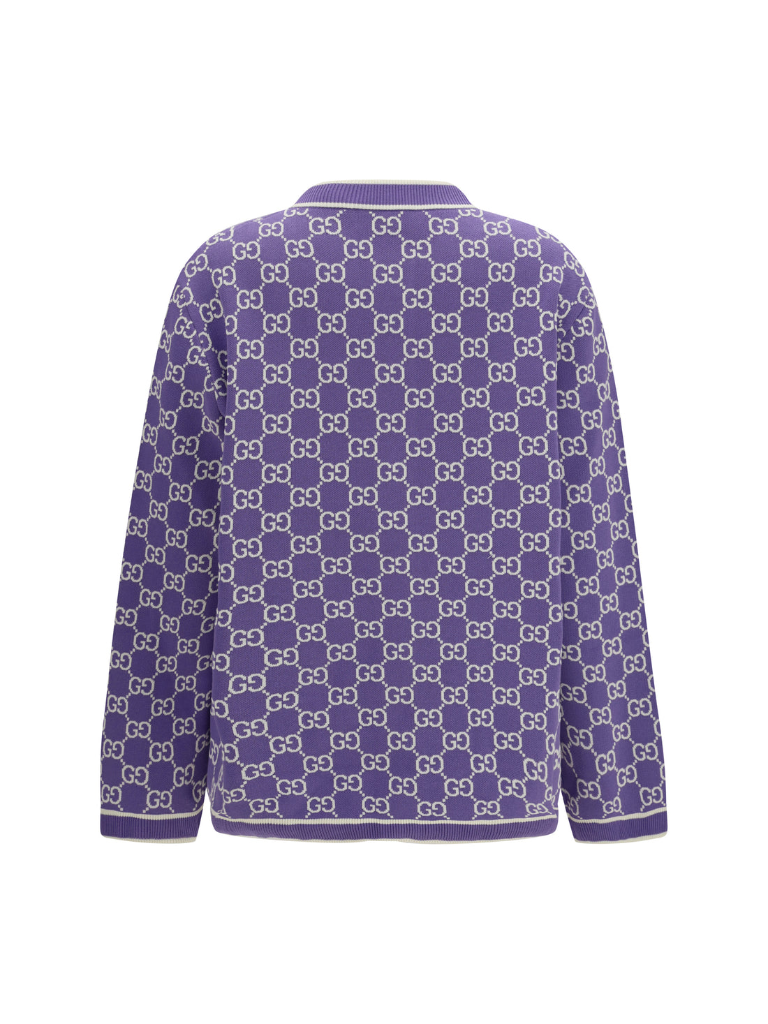 GUCCI S embroidered cotton cardigan