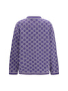 embroidered cotton cardigan