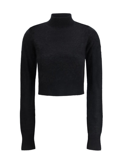 MAX MARA SPORTMAX L cashmere cropped sweater