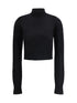 MAX MARA SPORTMAX L cashmere cropped sweater