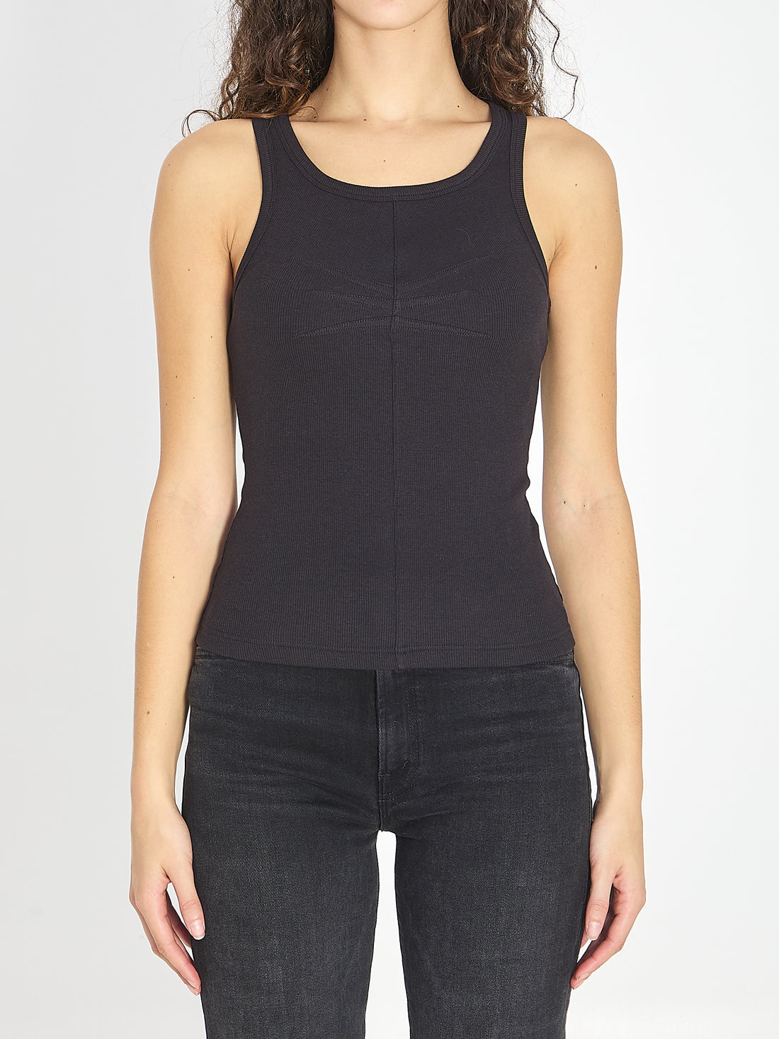 ALAIA 38 darts tank top 
