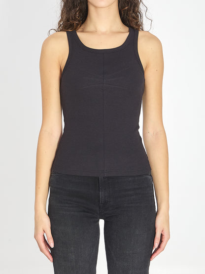 ALAIA 38 darts tank top 