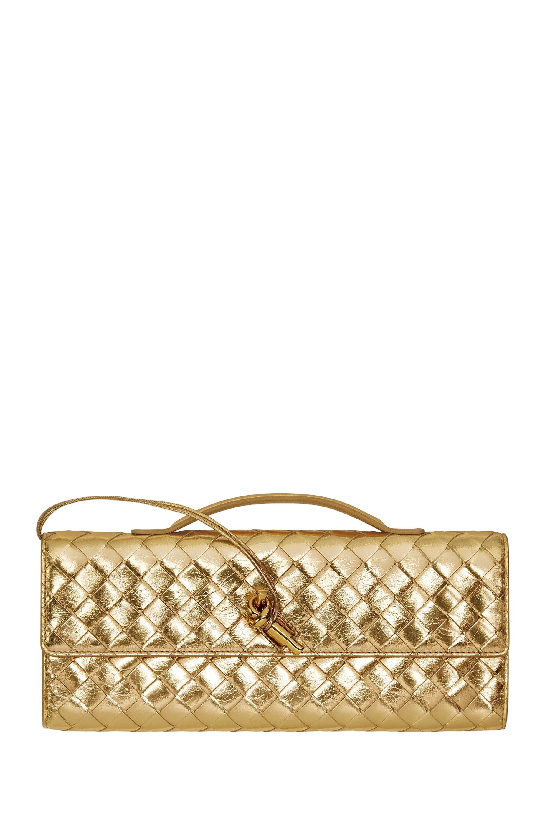 Andiamo Long Leather Clutch