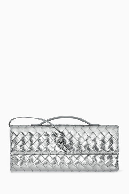 Andiamo Long Leather Clutch