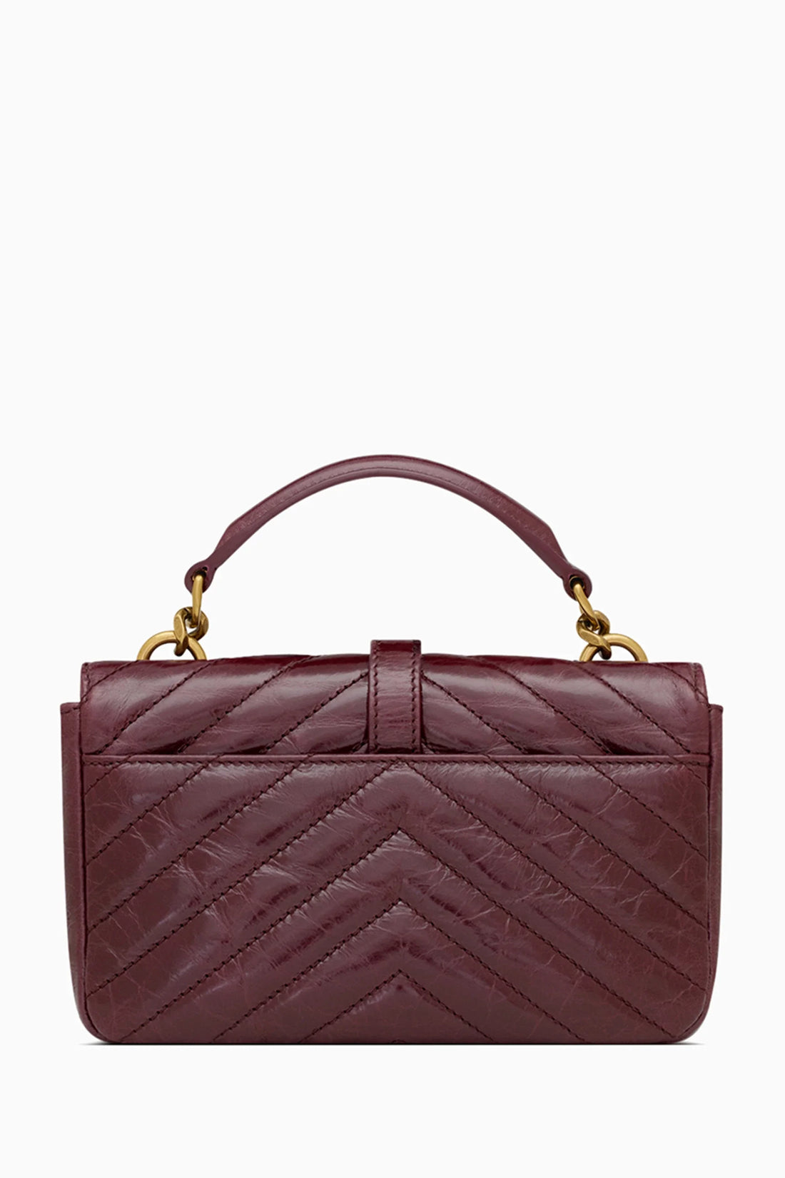 College Mini Leather Shoulder Bag