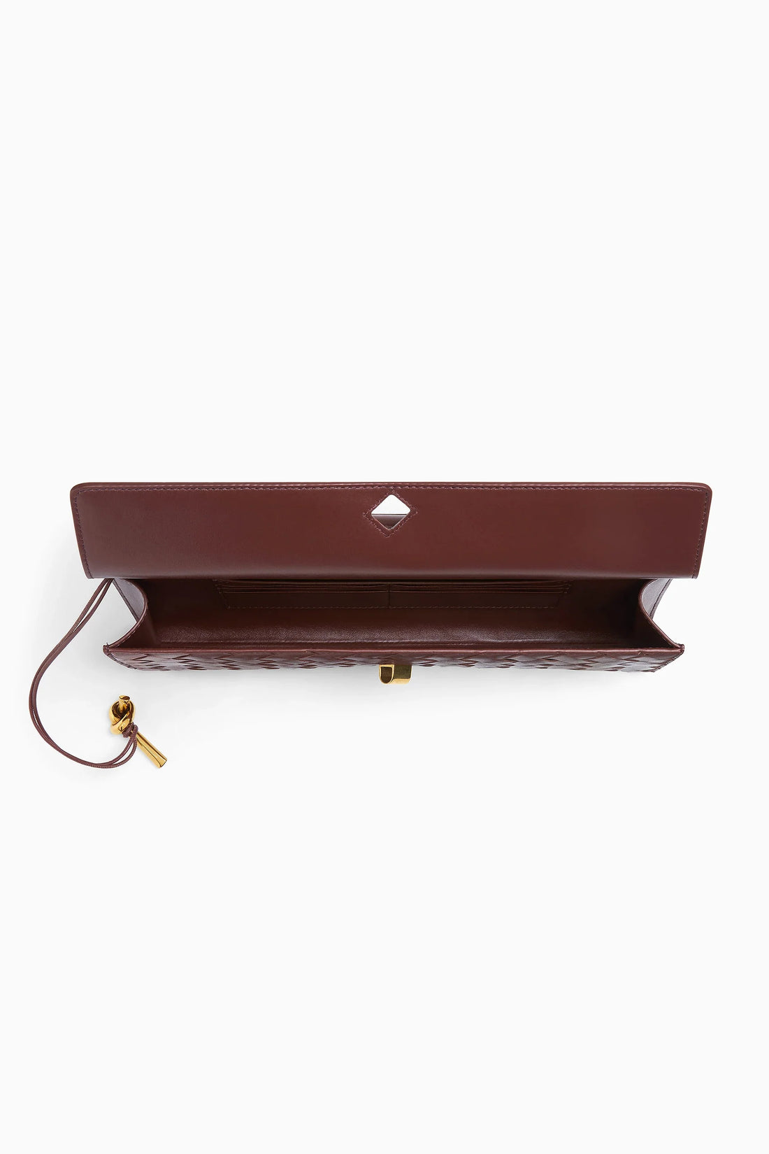 Andiamo Long Leather Clutch