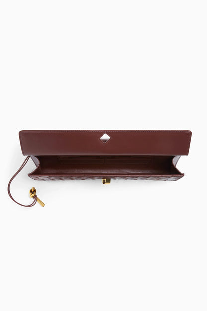 Andiamo Long Leather Clutch