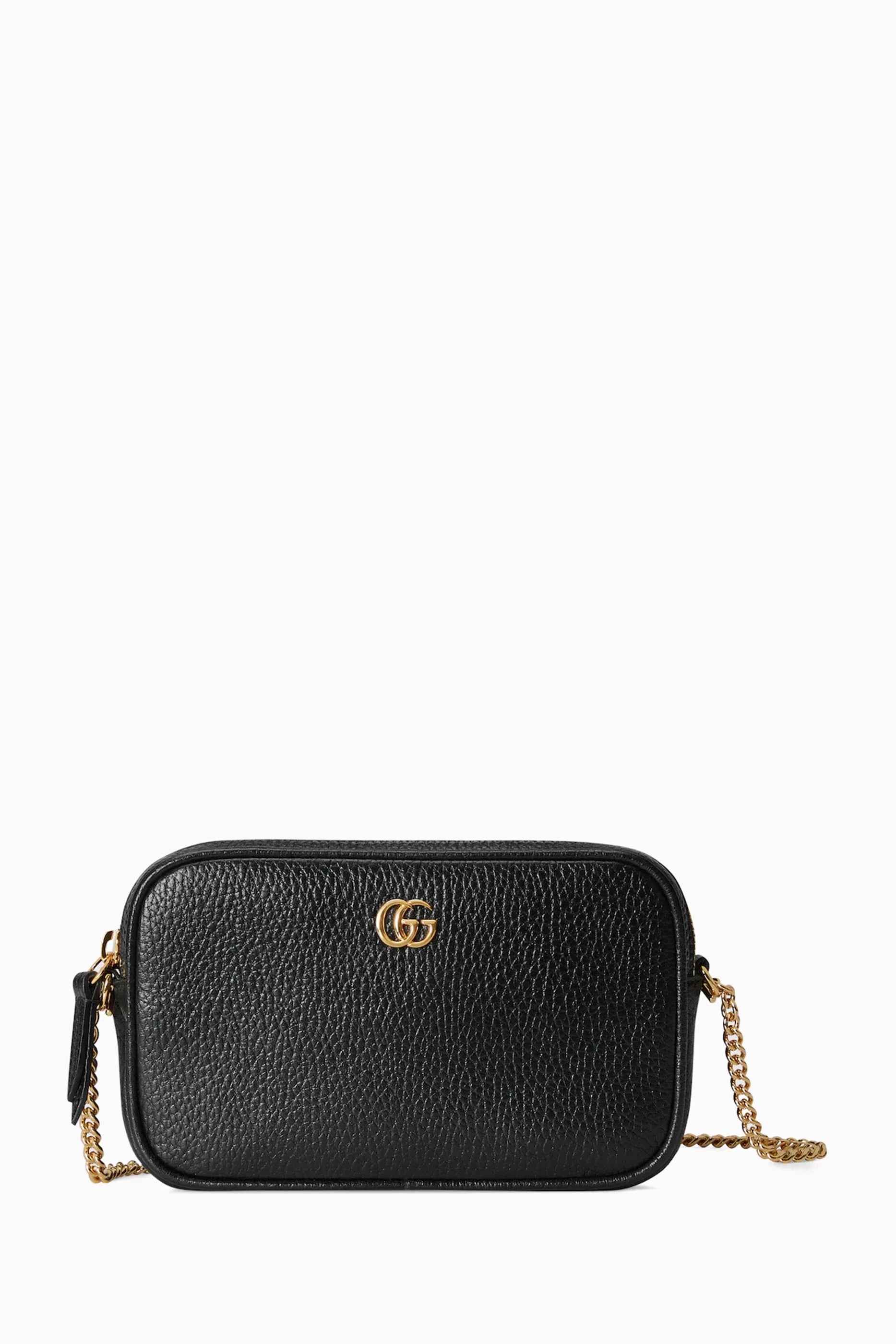 GG Marmont Mini Leather Camera Bag