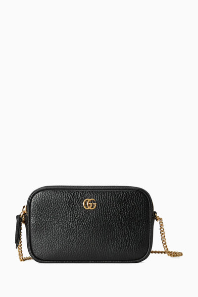 GG Marmont Mini Leather Camera Bag