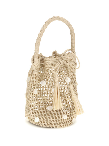ALAIA OS precious moments bucket bag