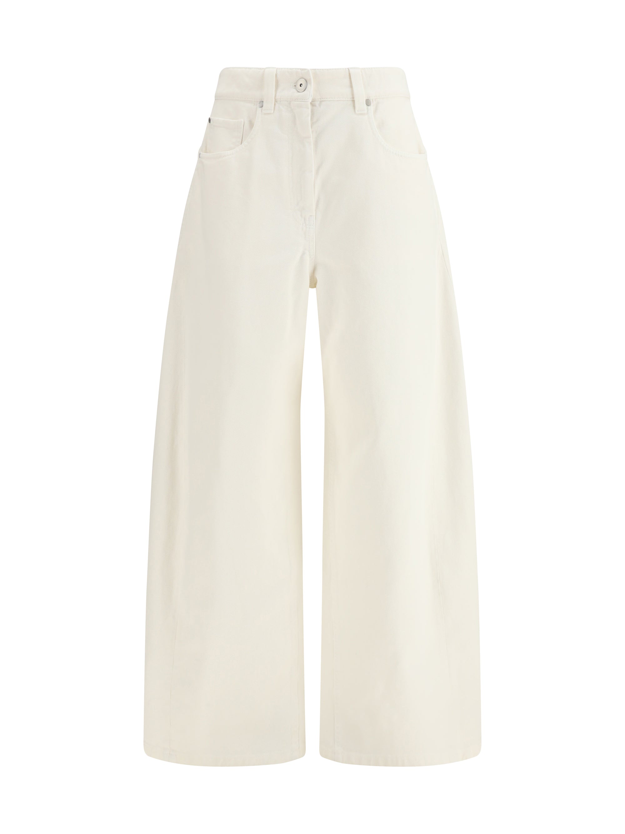 BRUNELLO CUCINELLI 40 wide-leg trousers