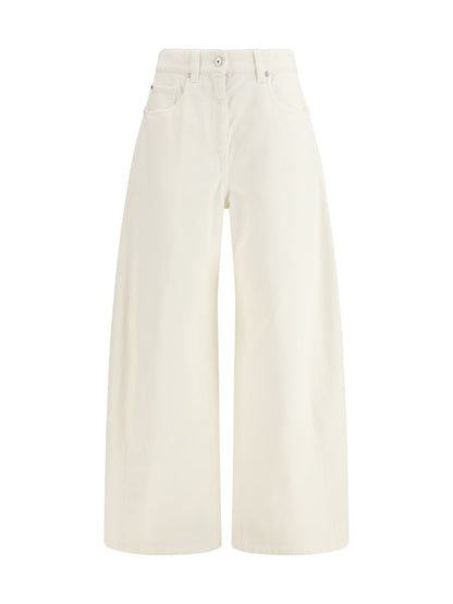 BRUNELLO CUCINELLI 40 wide-leg trousers