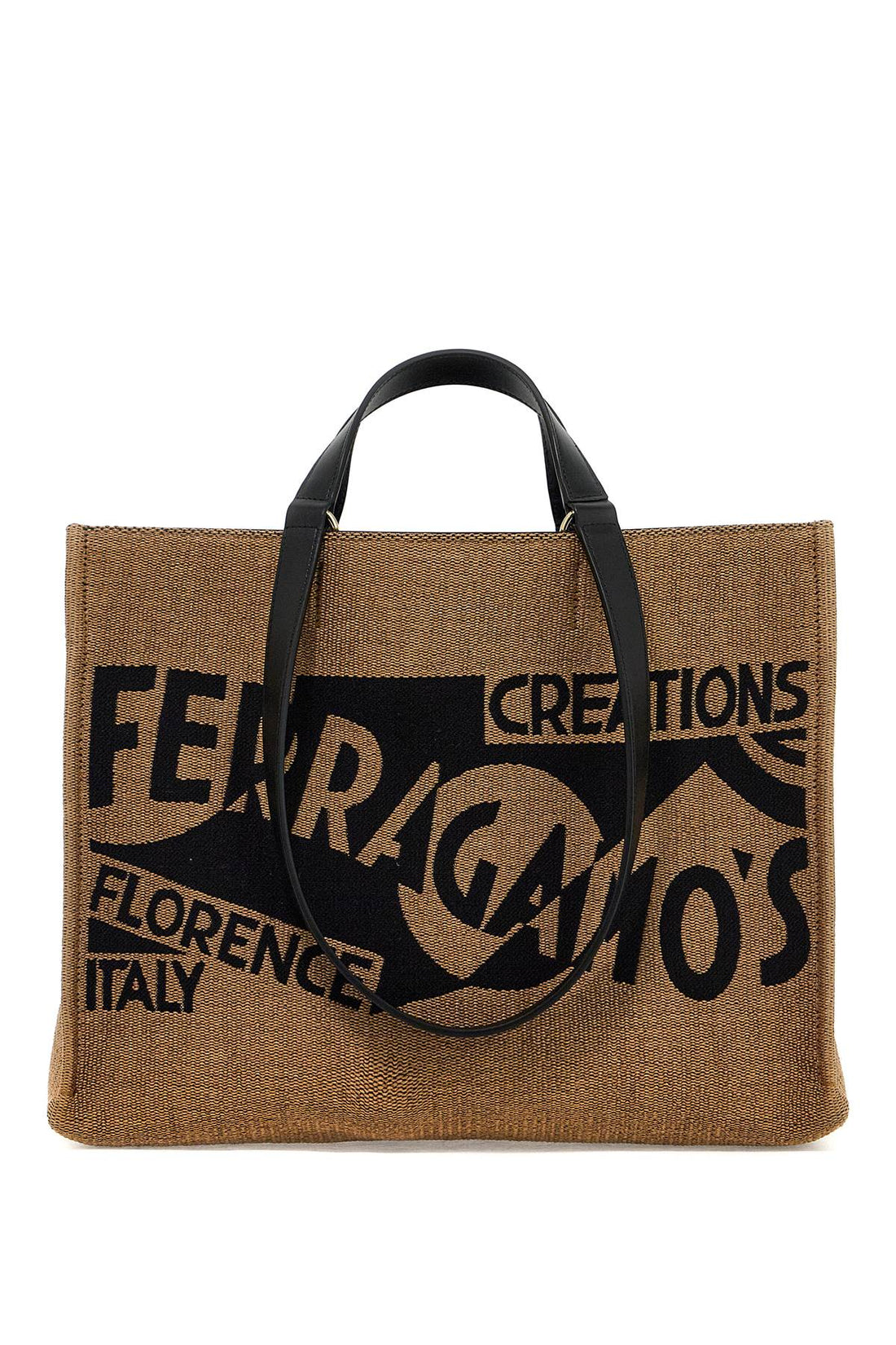 logo printed tote bag (m)