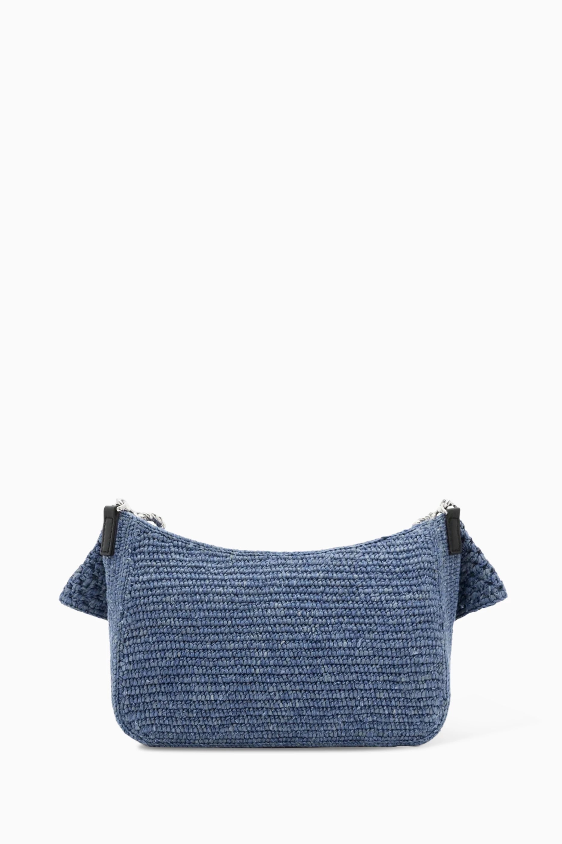 Medium Ola Crochet Raffia Bag