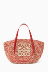 Medium Eclipse Raffia Basket Bag