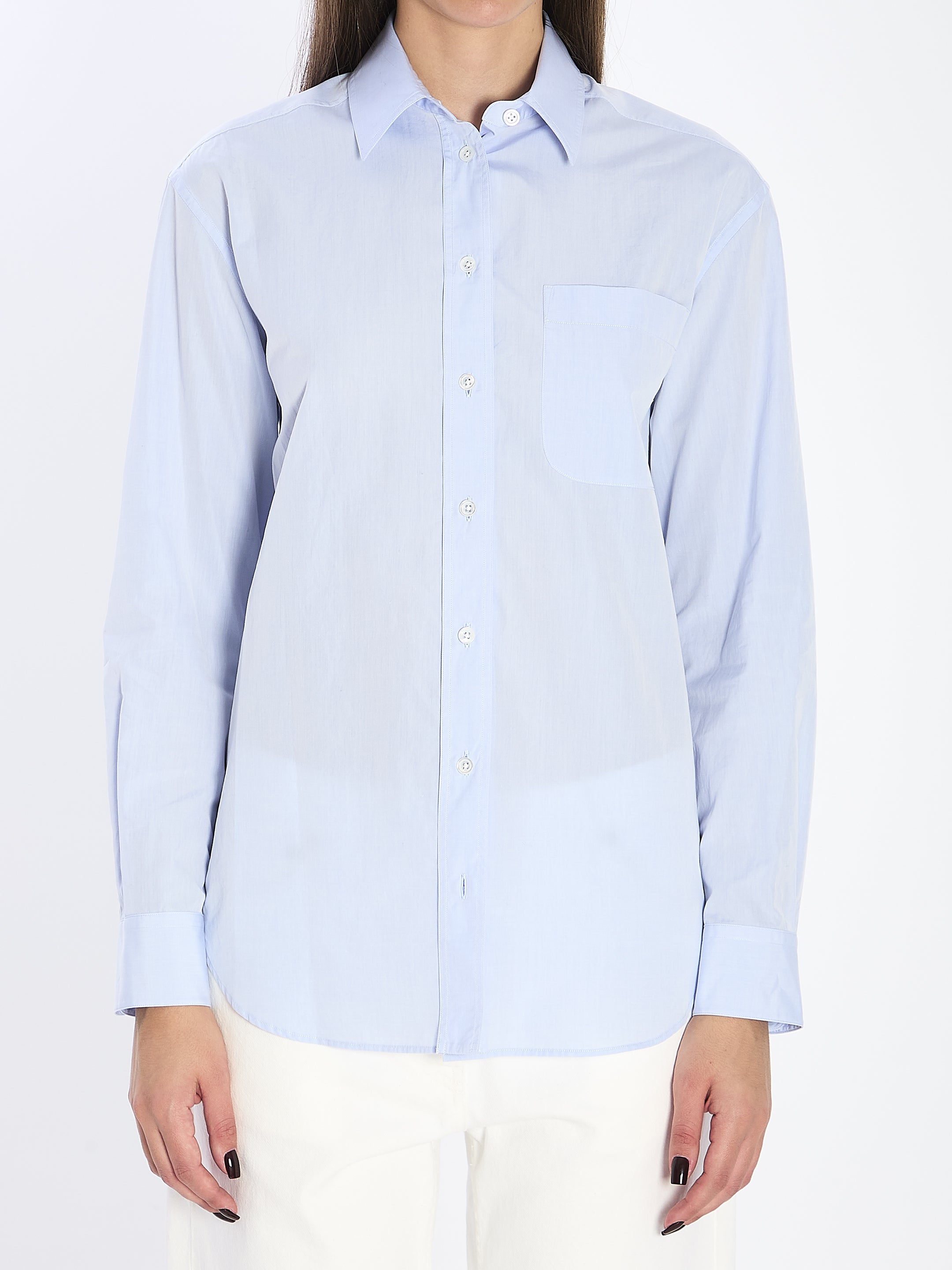 THE ROW 02 gavina cotton shirt 