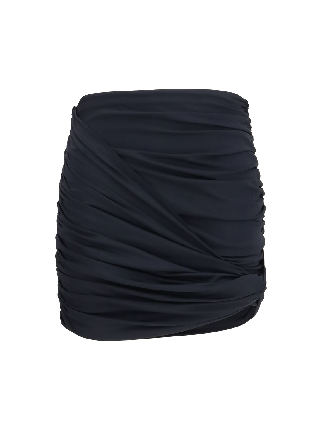 MAGDA BUTRYM 38 draped swim mini skirt