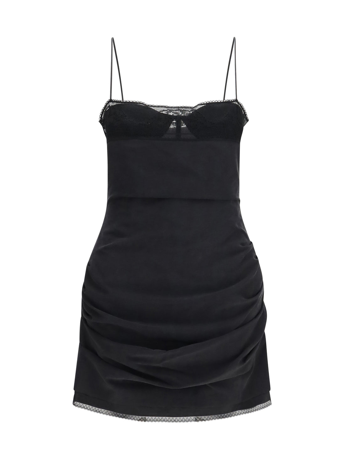 MAGDA BUTRYM 38 corset dress with lace neckline