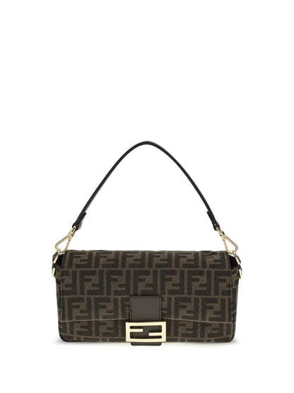 FENDI OS baguette shoulder bag in ff jacquard