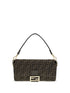 FENDI OS baguette shoulder bag in ff jacquard