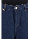 slouchy jeans in denim