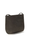 loge brushed leather crossbody bag