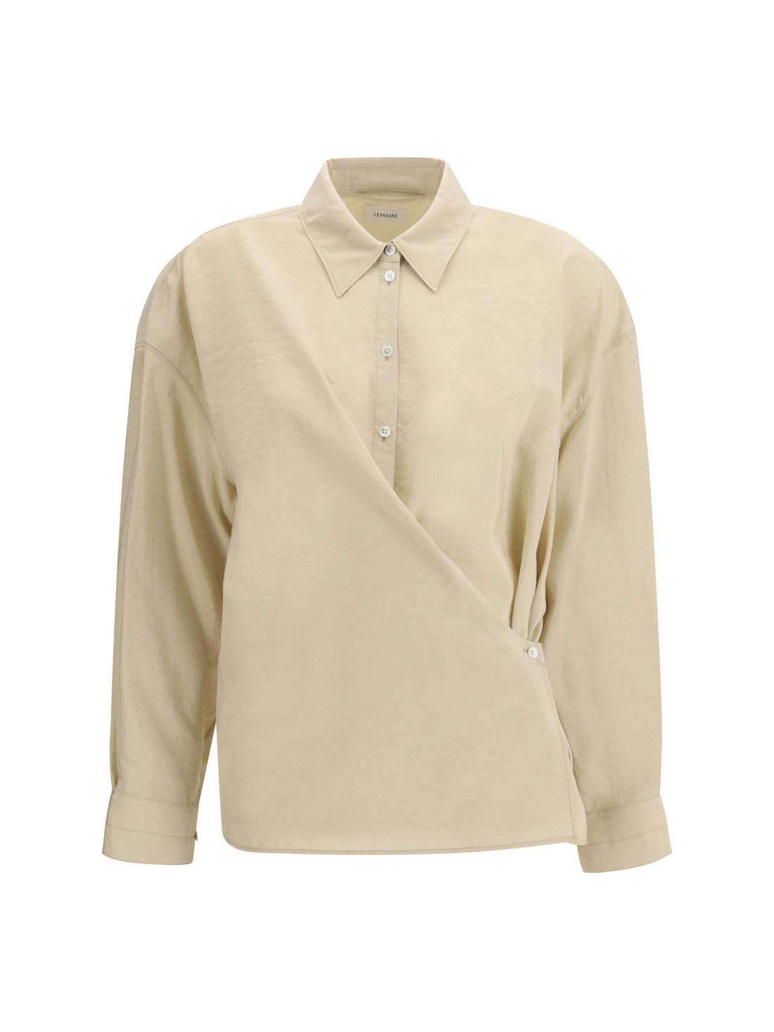 LEMAIRE 40 draped shirt