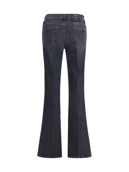 7FOR 26 slim illusion bootcut jeans