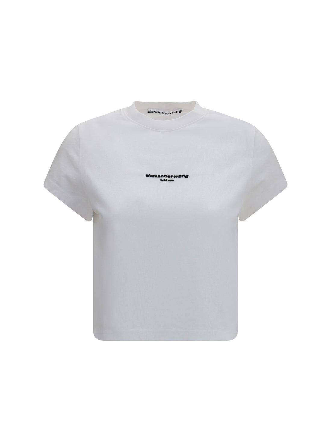ALEXANDER WANG L short-sleeve t-shirt with central logo print