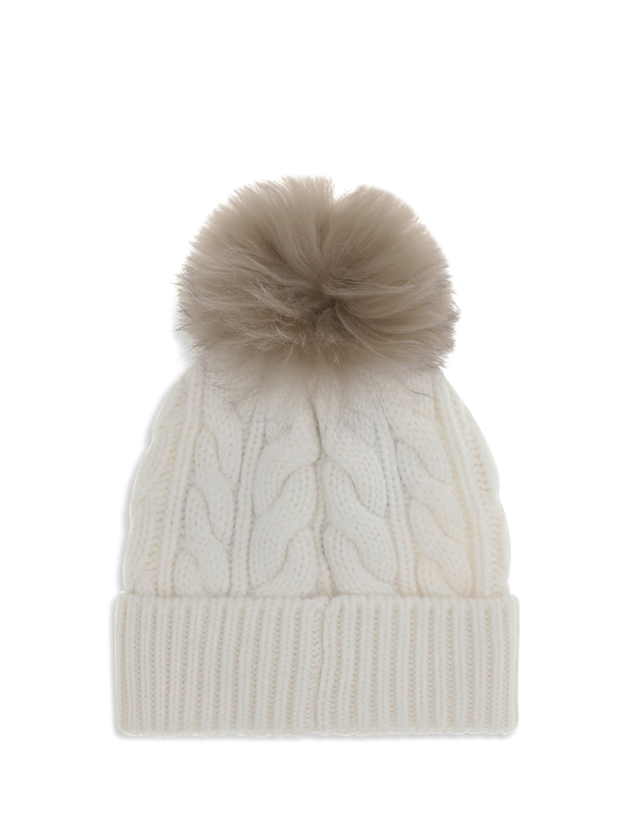 MONCLER GRENOBLE OS beanie hat with pon pon