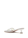 andreea glass mule sandals