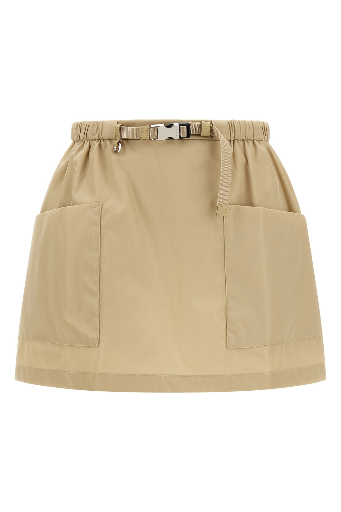 PRADA 40 re-nylon mini skirt