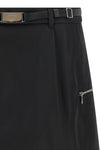 pradas mini skirt redefines the codes of contemporary dress through a structure