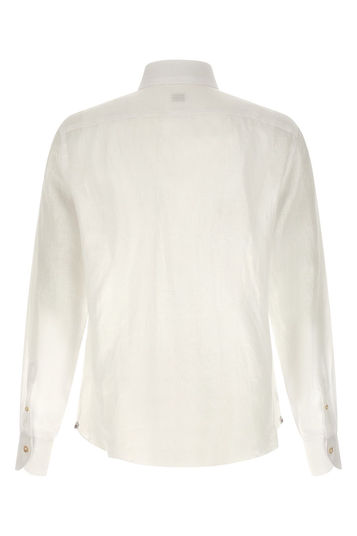 hand-stitched light linen blouse