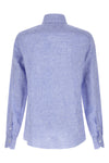 hand-stitched light linen blouse