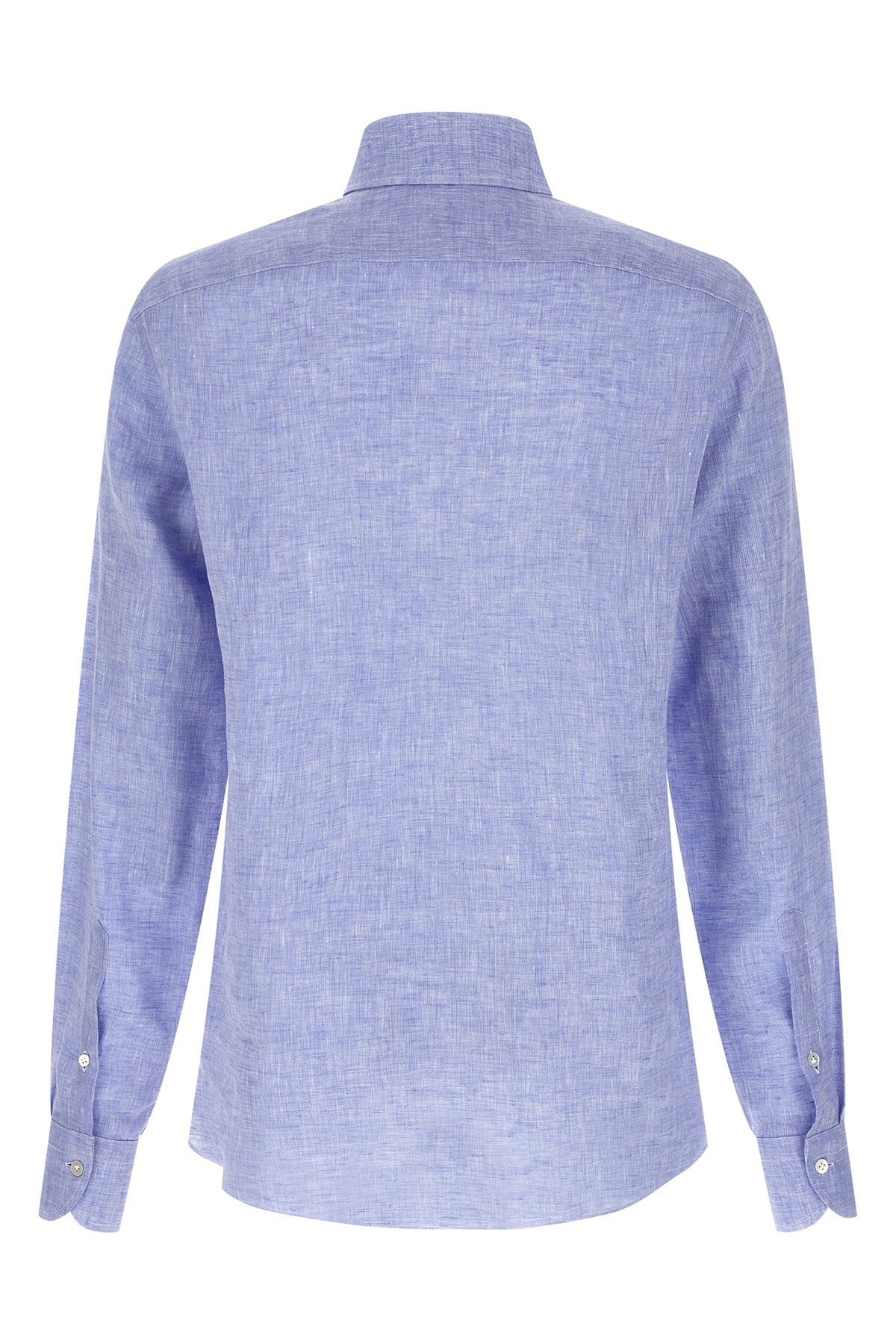 hand-stitched light linen blouse