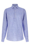 hand-stitched light linen blouse