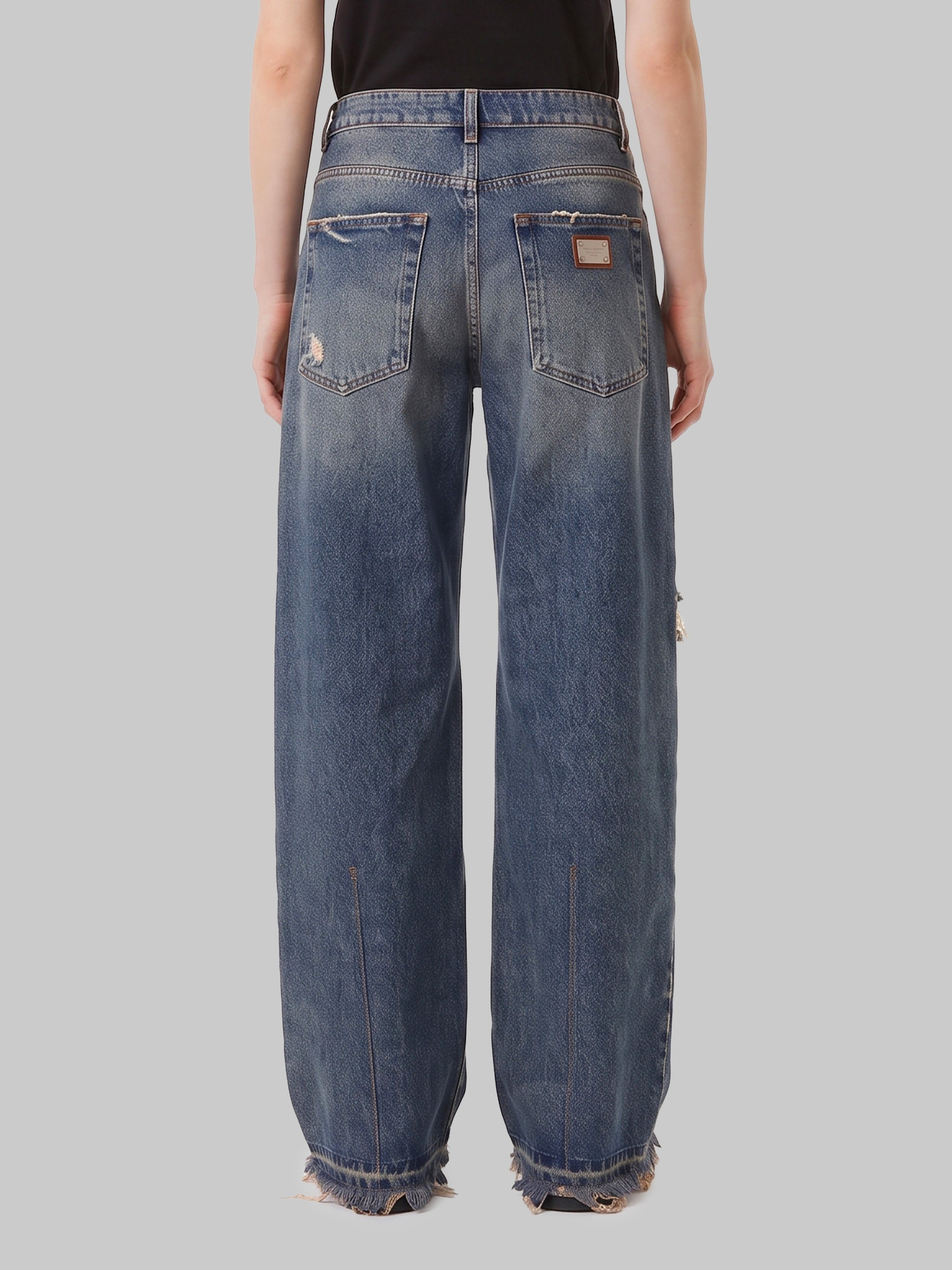 5-pocket denim trousers