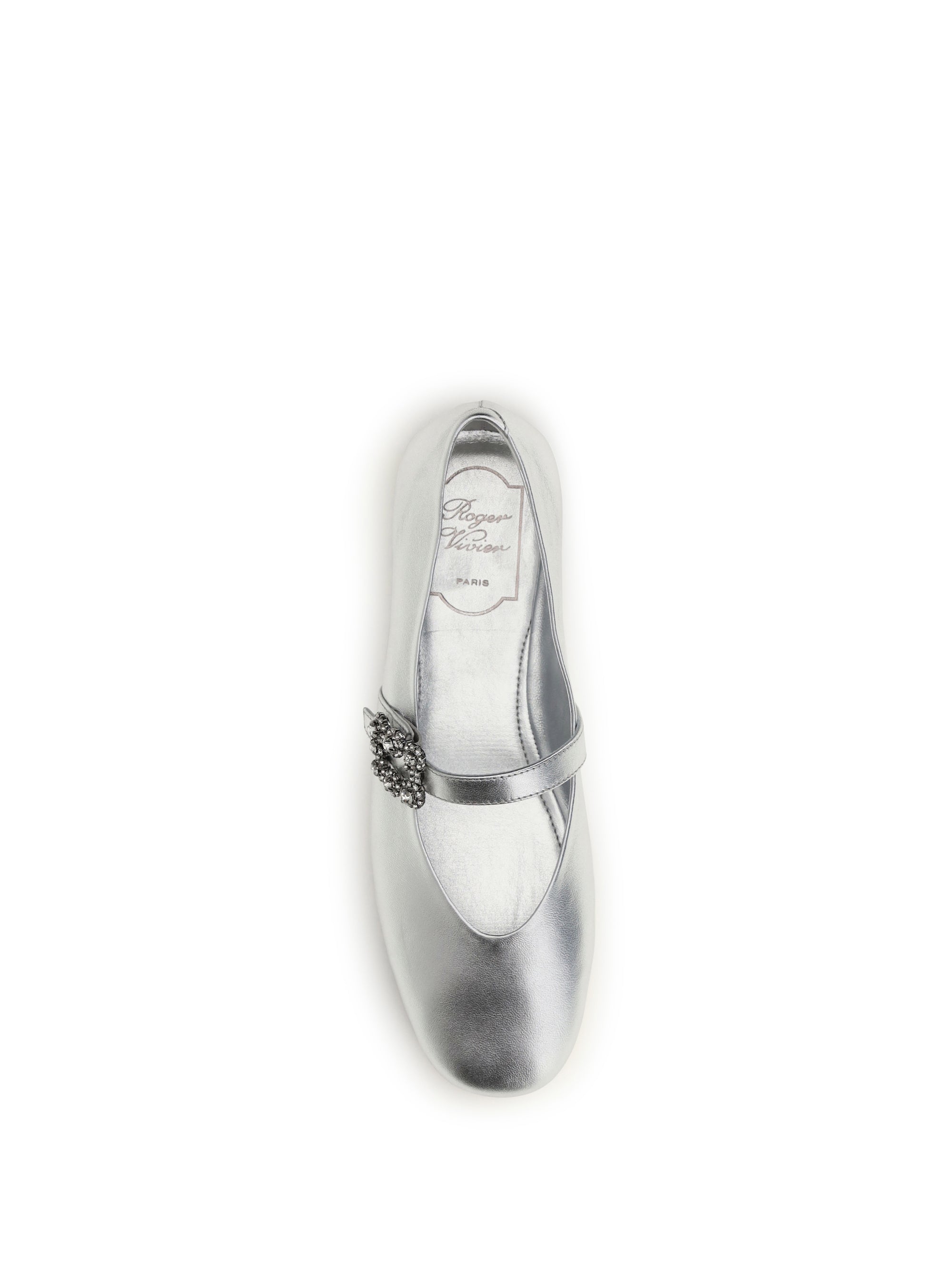 efflorescence leather ballerinas