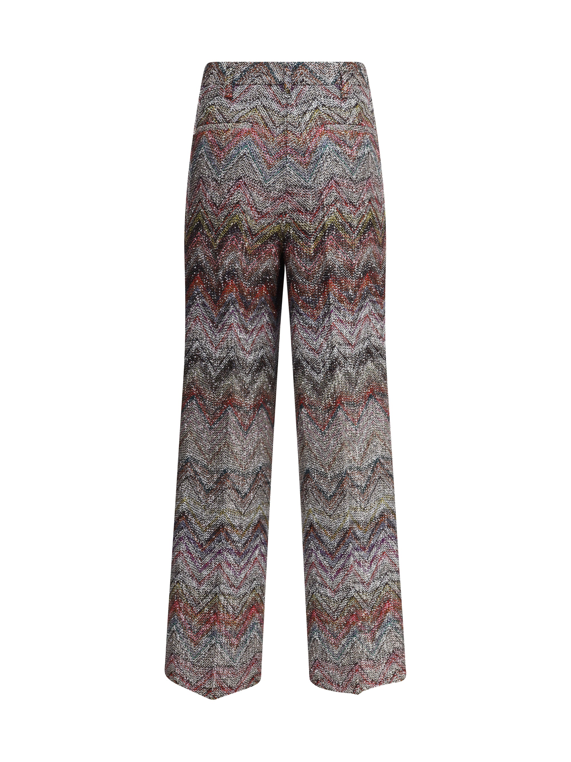 MISSONI 40 zigzag patterned pants