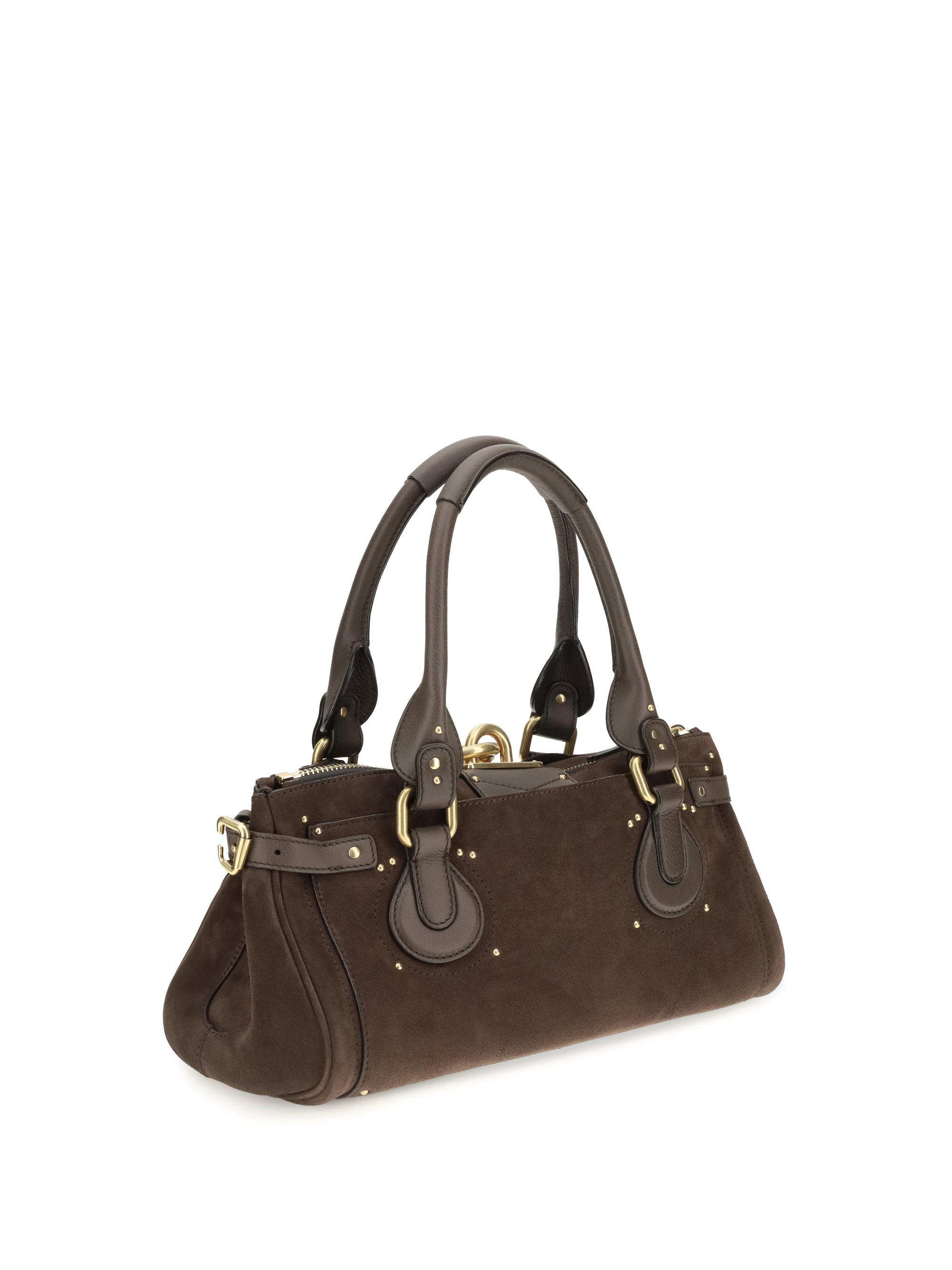 paddington suede handbag