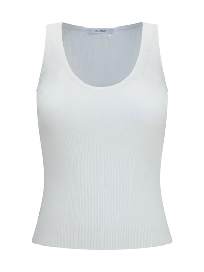 ribbed jersey tank top